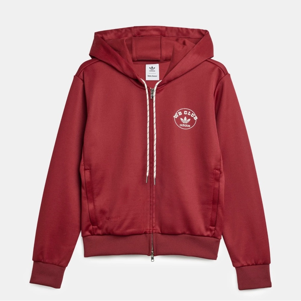 Wales Bonner x Adidas Red Collaboration Hoodie